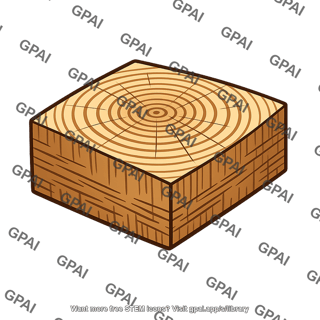Wood cross section