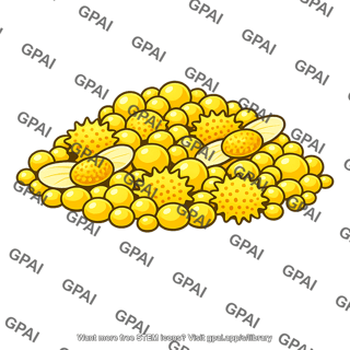 Yellow pollen