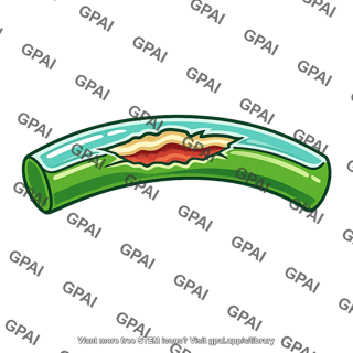 Plant shoot cuticle damaged