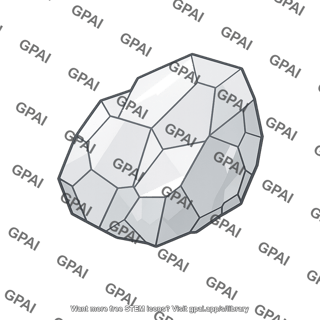 Mineral crystal
