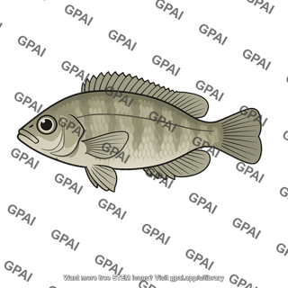 Female cichlid fish