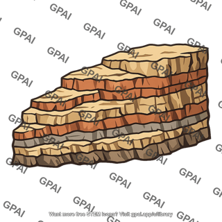 Sedimentary rock strata