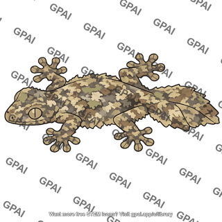 Mossy leaf tailed gecko