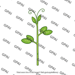 Offspring pea plant
