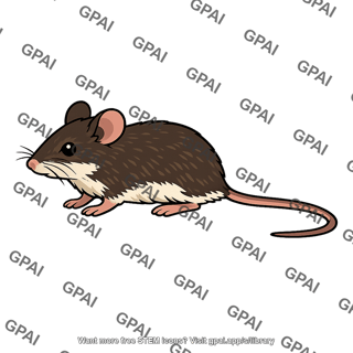 Oldfield mouse dark coat