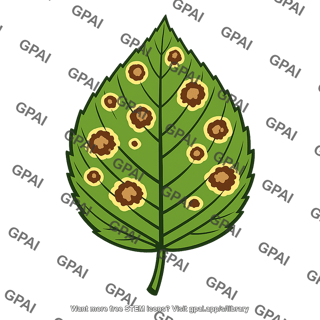 Leaf scarred