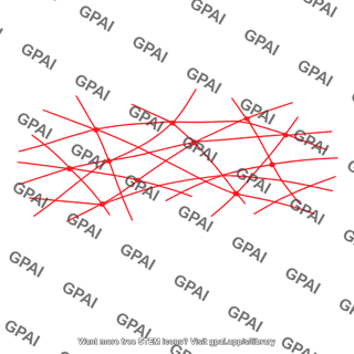 Cytoskeleton fine filament mesh red