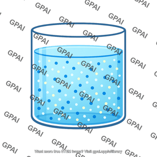Liquid mixture in beaker