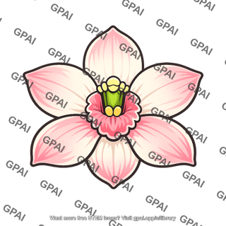 Ornamental tropical flower