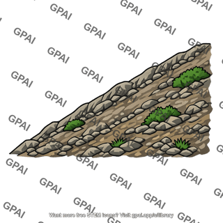 Mountain slope