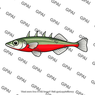 Male stickleback fish