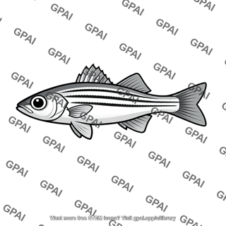 Striped bass juvenile