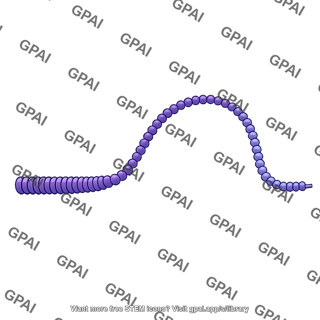 Beaded string wave