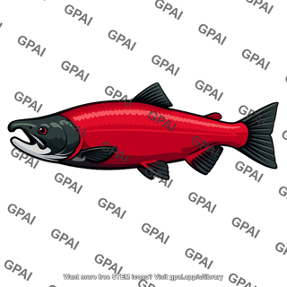 Coho salmon spawning