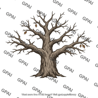 Oak tree dead