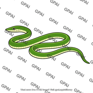 Green snake