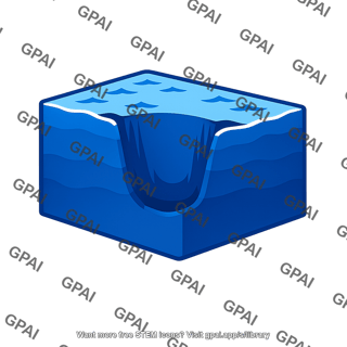 Deep lake water
