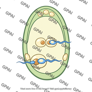 Double fertilization angiosperm