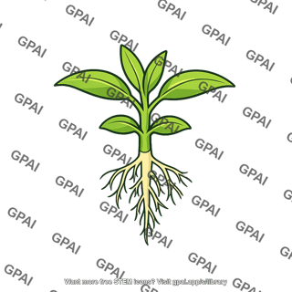 Plantlet with roots