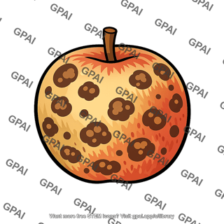 Fruit brown spotted