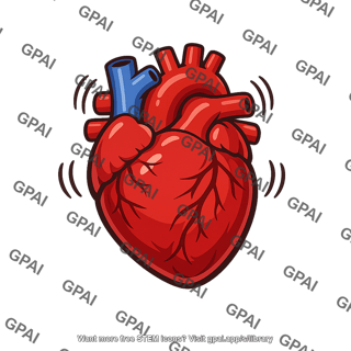 Heart beating