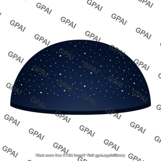 Planetarium ceiling