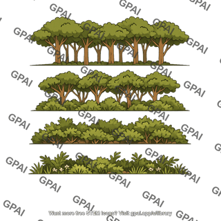 Vegetation layers