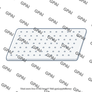 Plastic chip drilled