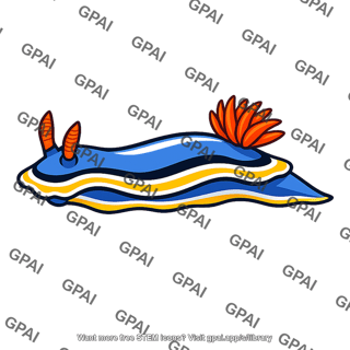 Sea slug nudibranch