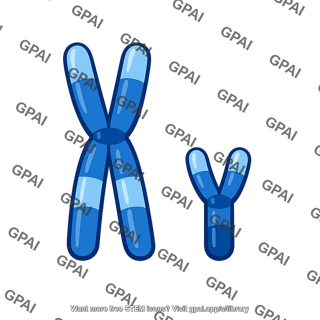 Human sex chromosome pair xy