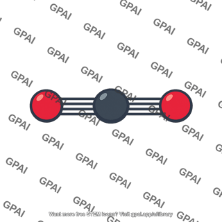 Carbon dioxide molecule