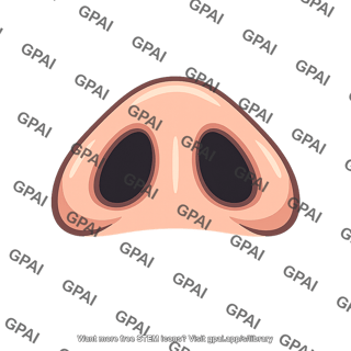 Nostril pair inferior view