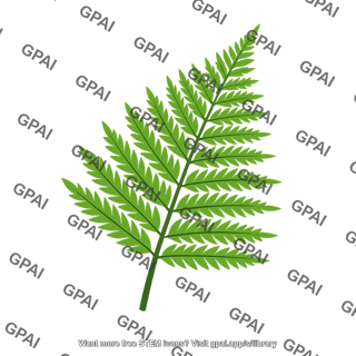 Fernlike leaf
