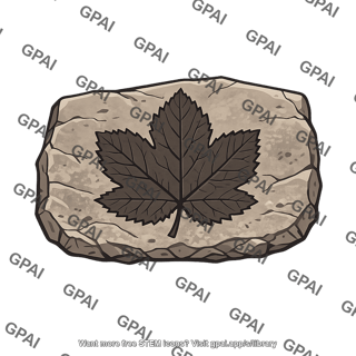 Leaf fossil