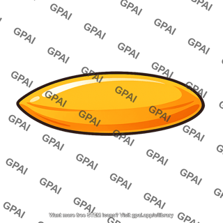 Golden rice grain