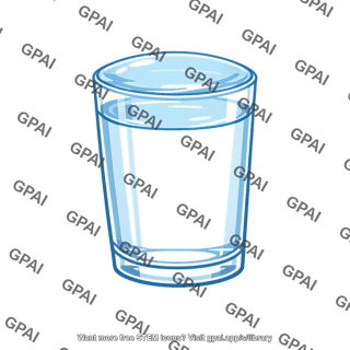 Glass of water