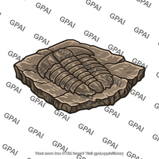 Trilobite fossil