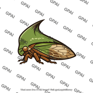 Treehopper insect