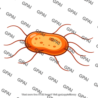 Archaeal cell with flagella