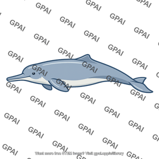 Yangtze river dolphin