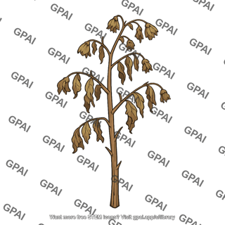 Annual plant senescent