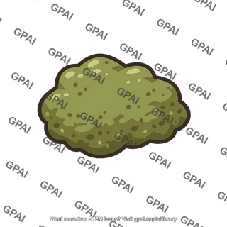 Food particle organic chunk
