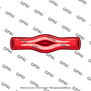Arteriole constricted