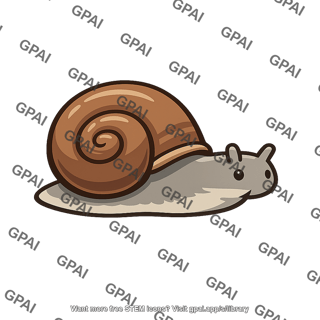 Snail short tentacles