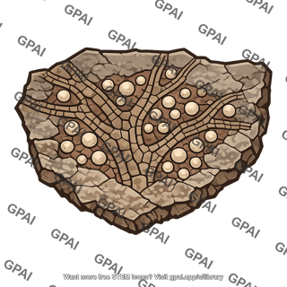 Fossilized sporophyte tissue