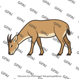 Herbivore grazing ungulate