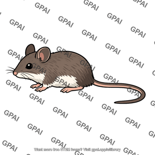Deer mouse fur intermediate