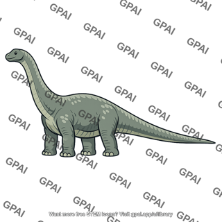 Plant eating dinosaur