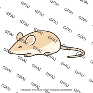 Mouse model beach colored