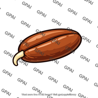 Date seed germinated
